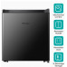 Refrigerator: Hisense 45 L 4 Star Direct-Cool Single Door Mini Refrigerator (RR46D4SBN, Black, 2023 Model)